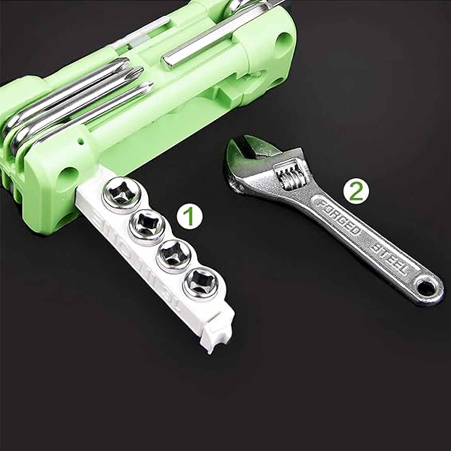 Motorcycle Bicycle Repair 16 in 1 Multifunction Gadget 3