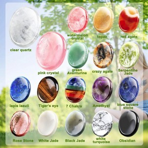 Healing Crystal Worry Stone For Anxiety And Focus 10