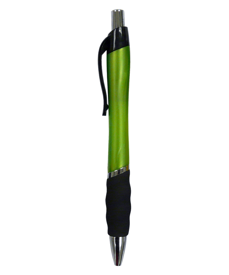 "The Venture" Click Pen w/ Black Rubber Grip 5