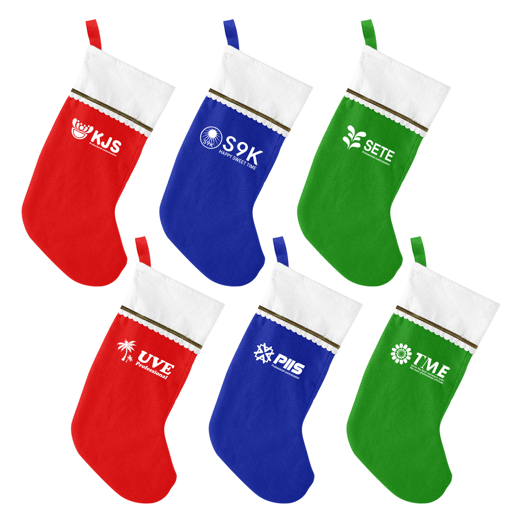 Felt Christmas Stockings 1
