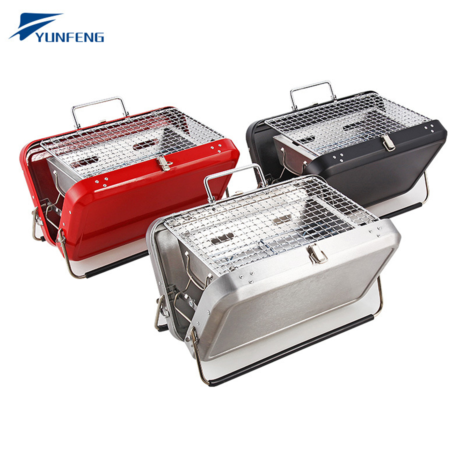 Mini Portable Outdoor Folding Barbecue Stove Grill 1