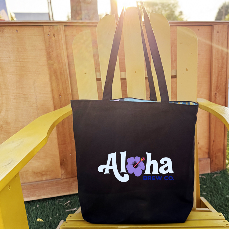 Reversible Colored Cotton Tote 62