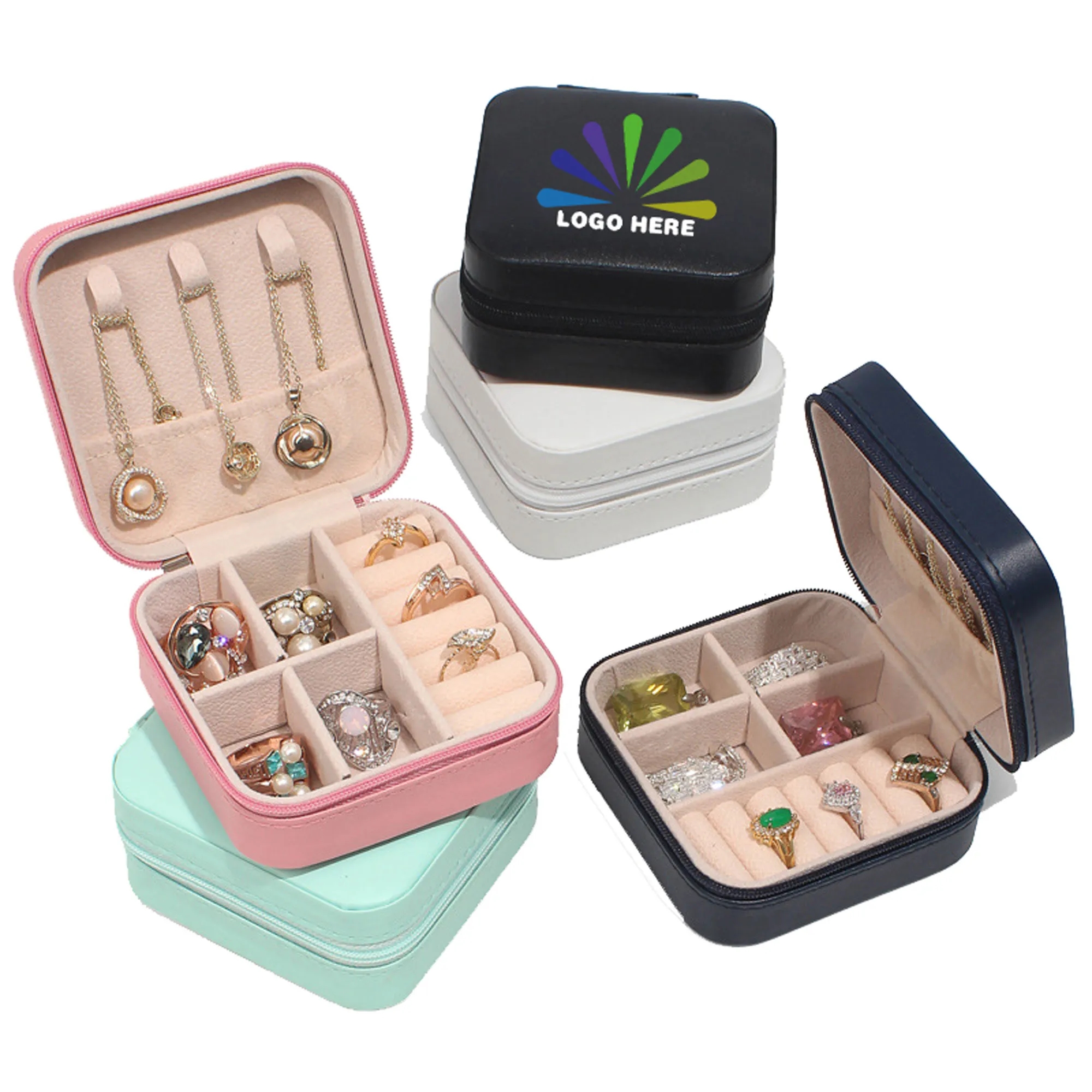 PU Leather Jewelry Box