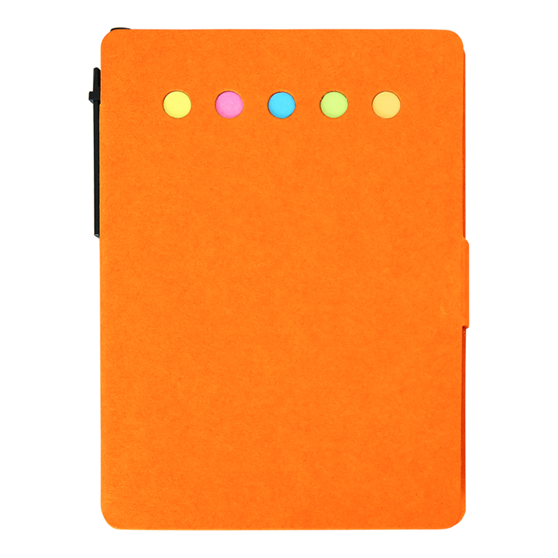 Kraft Paper Sticky Notebook With Pen 8