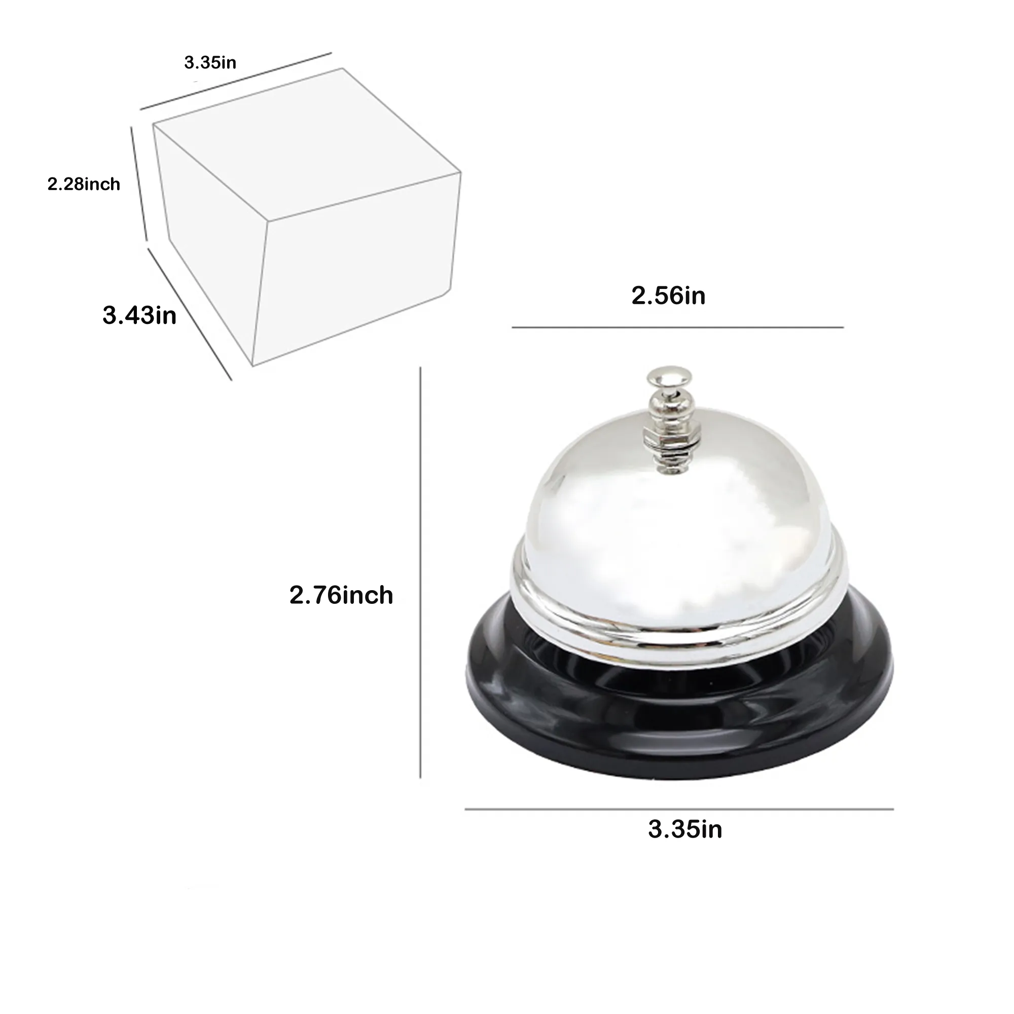 Silver Call Bell 2