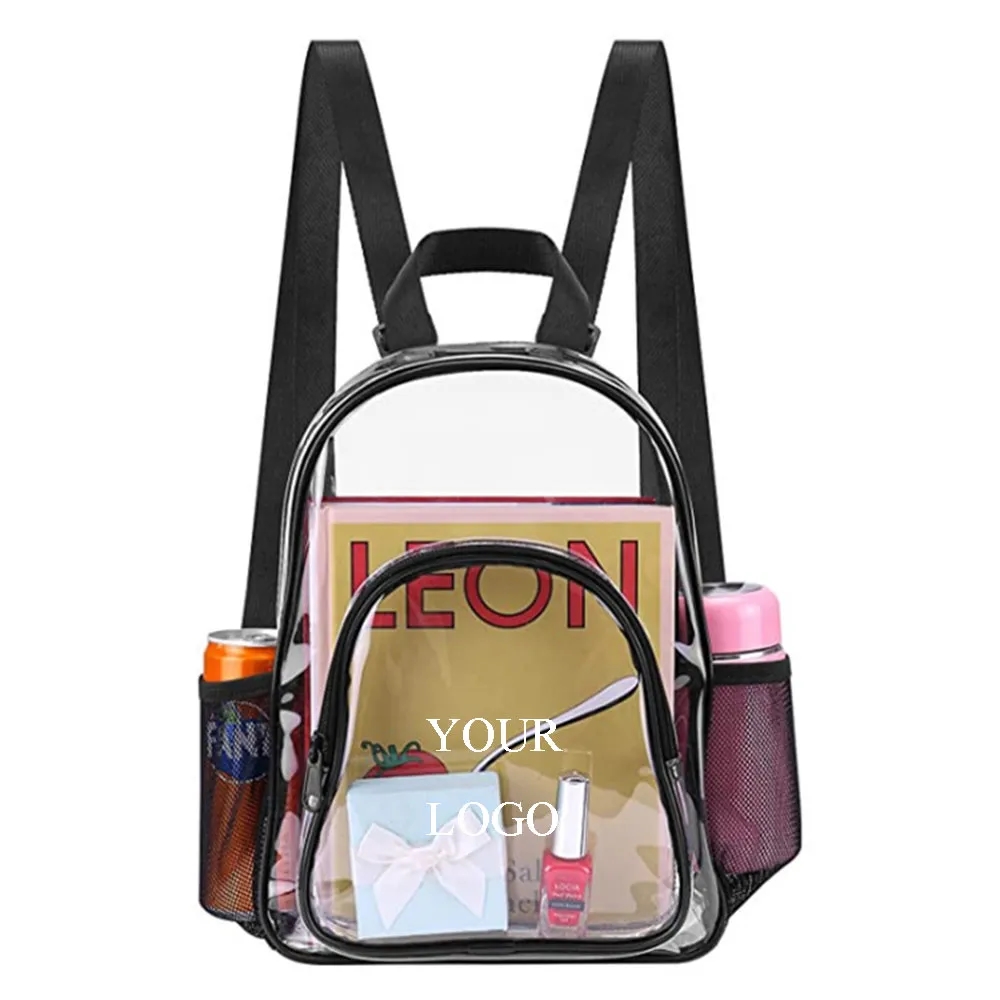 Clear PVC Heavy Duty Waterproof Backpack 2
