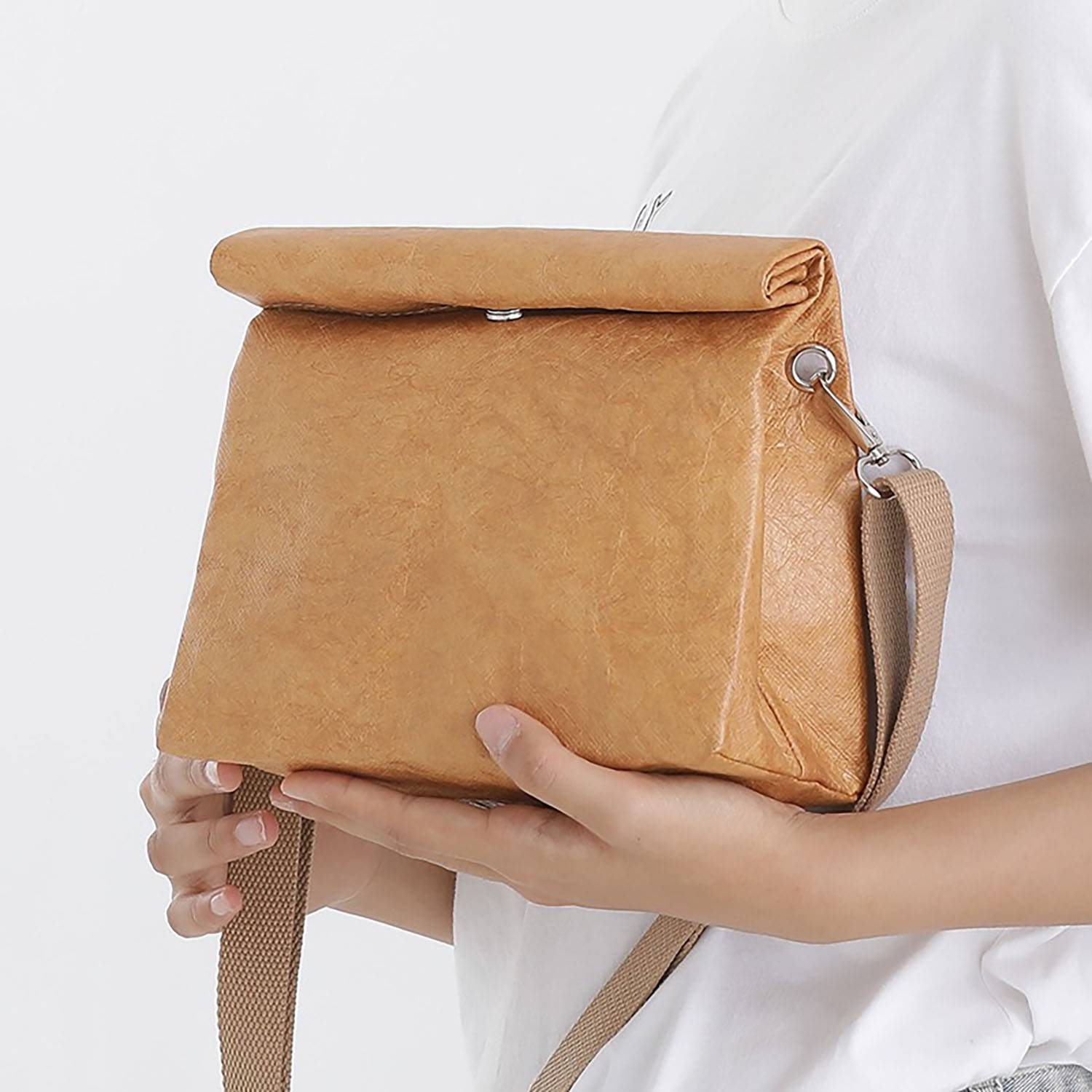 Tyvek Paper Crossbody Bag 3
