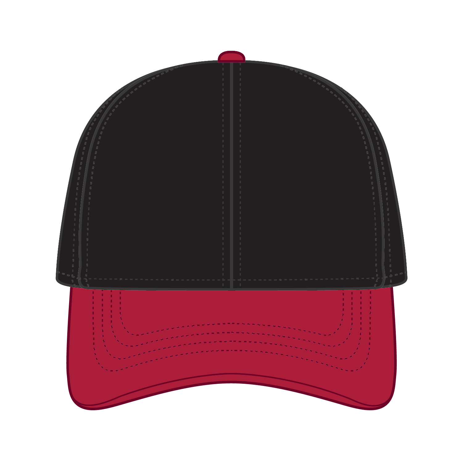 OTTO CAP® 4 Panel Ponytail Cap 10