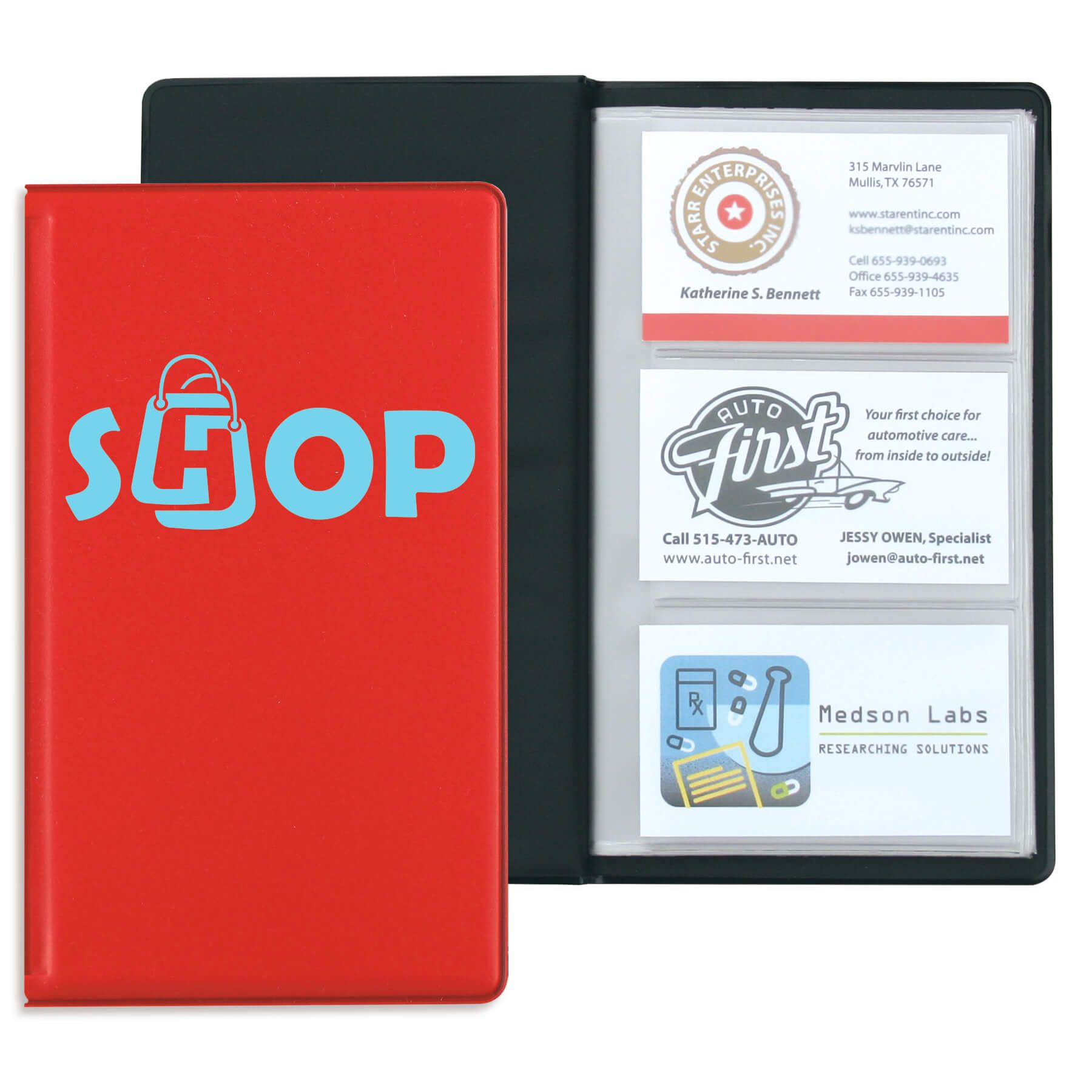 Business Card Holder - 72 Cards 6