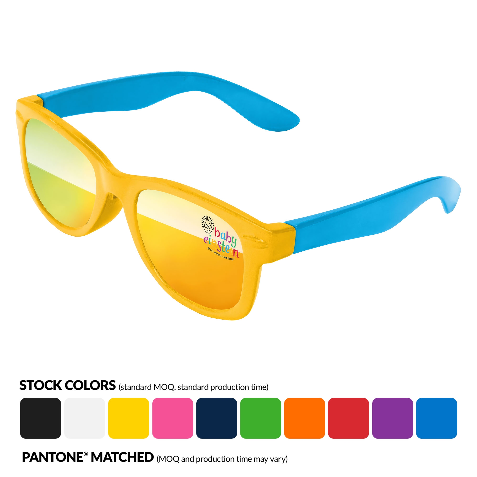 2-Tone Infant Retro Sunglasses (0 to 3 years) 5