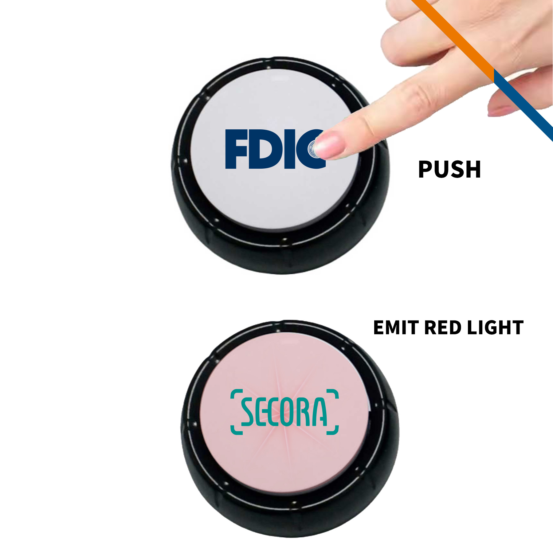 Clemmie Recordable Talking Button 10