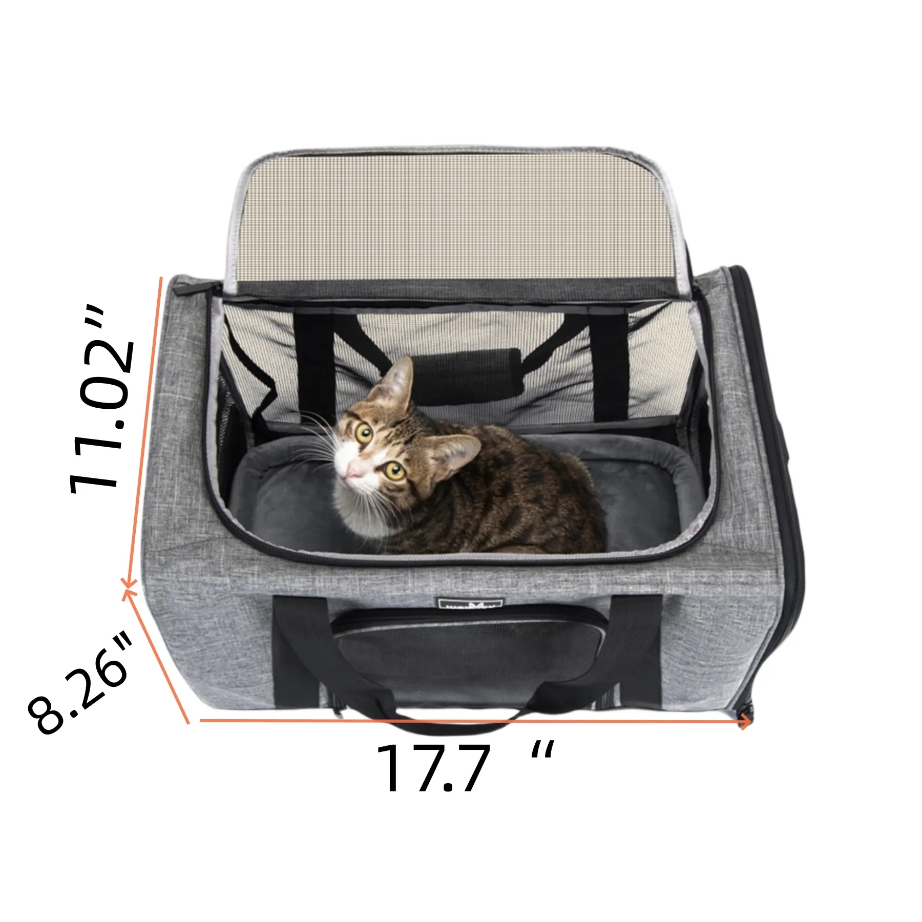 Pet Carriers Airline Approved for Dog Cat Travel 3