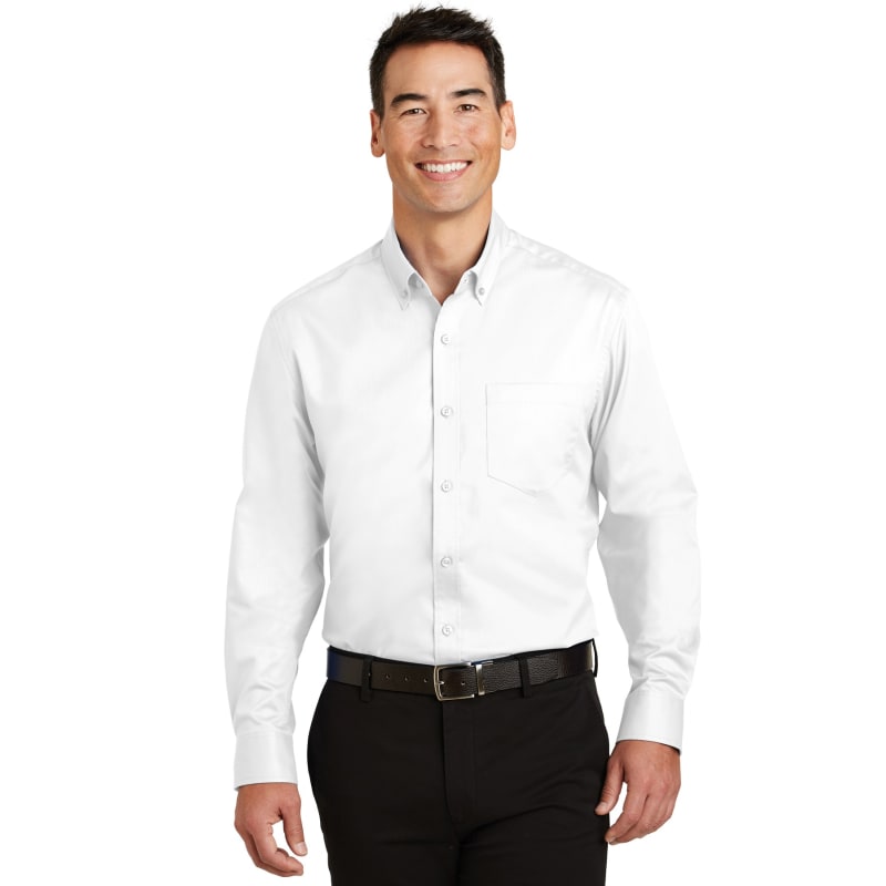 Port Authority SuperPro Twill Shirt. 10