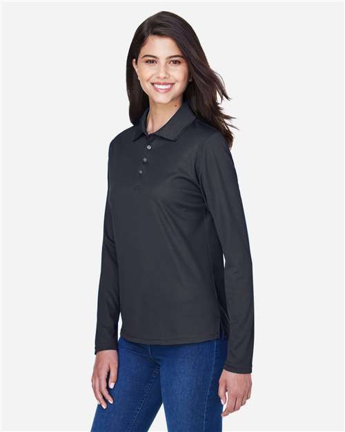 Women's Pinnacle Performance Long Sleeve Piqué Polo - 78192 26