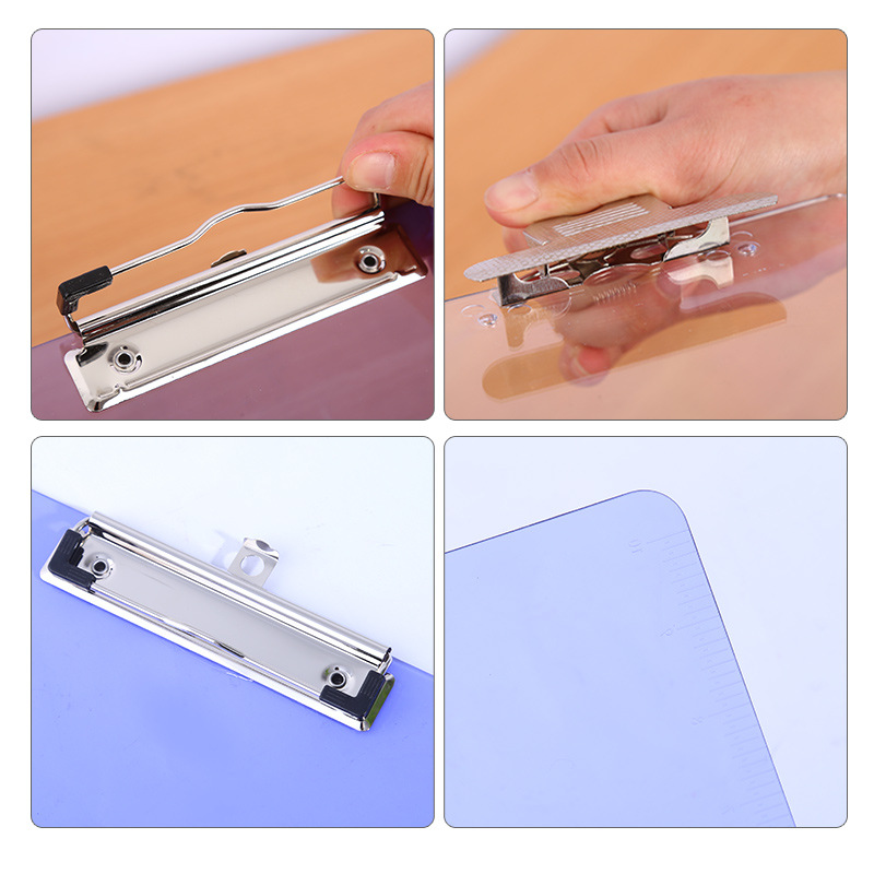 Plastic Clipboard with Dual-scale edge markings 2