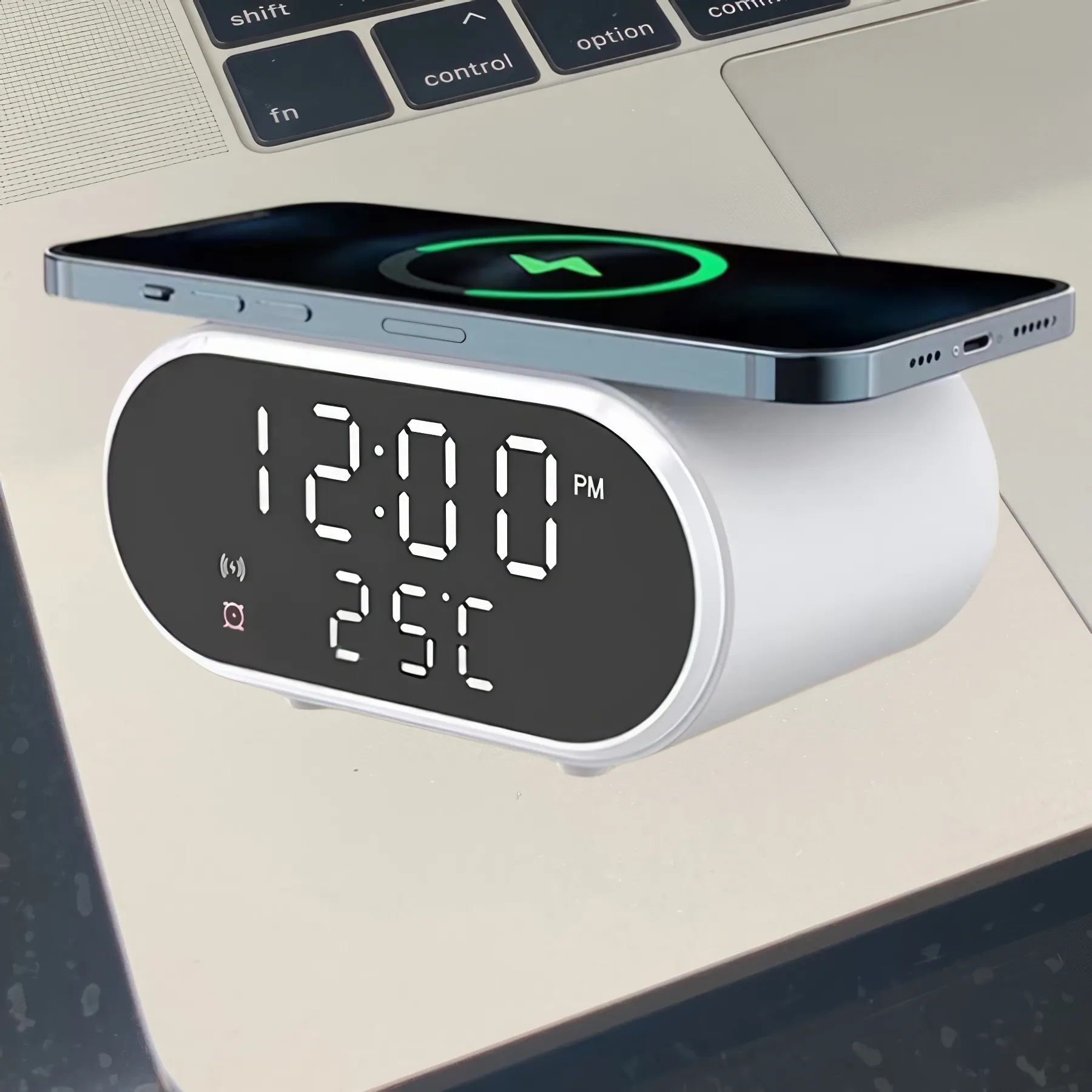Wireless Alarm Clock Charger 4