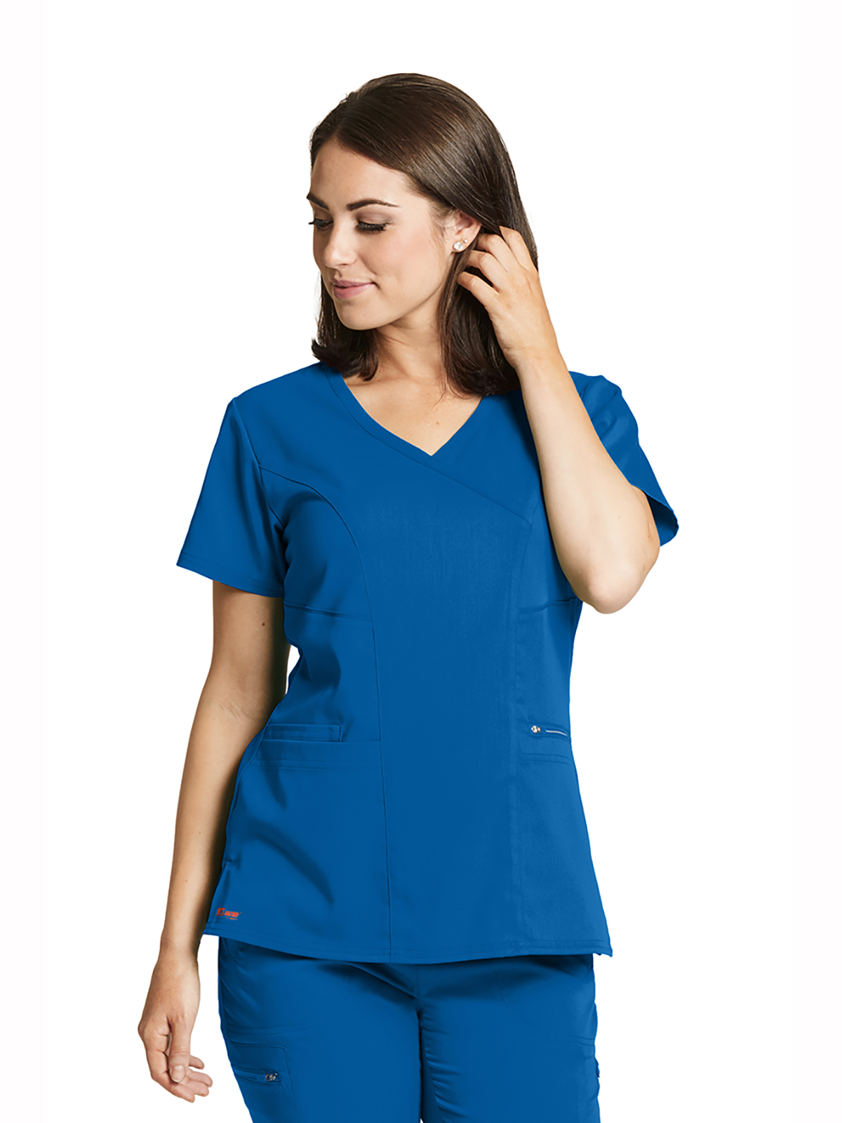 Grey's Anatomy Spandex Stretch - Women's Three-Pocket V-Neck Kim Scrub Top 5