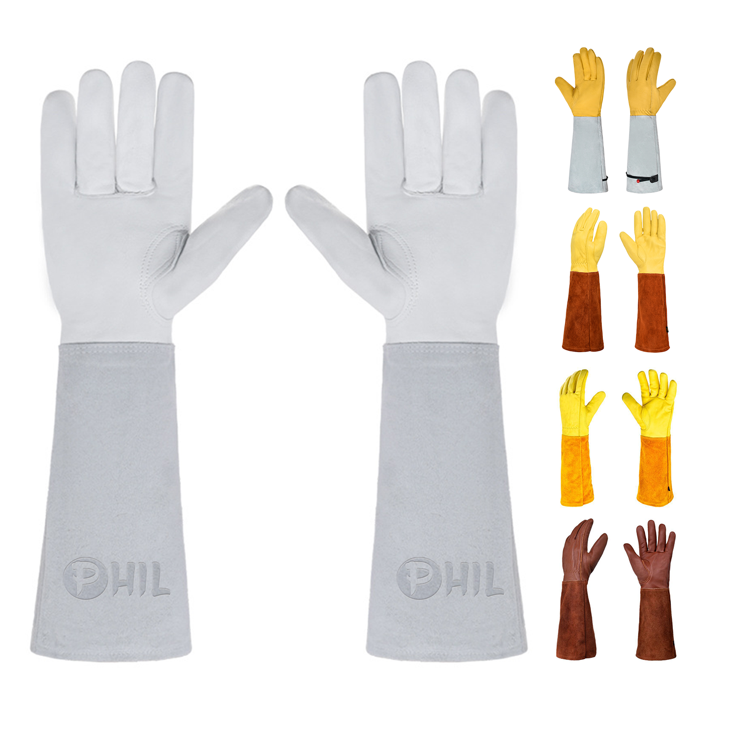 Pruning Thorn Cut Proof Long Forearm Protection Gloves 3