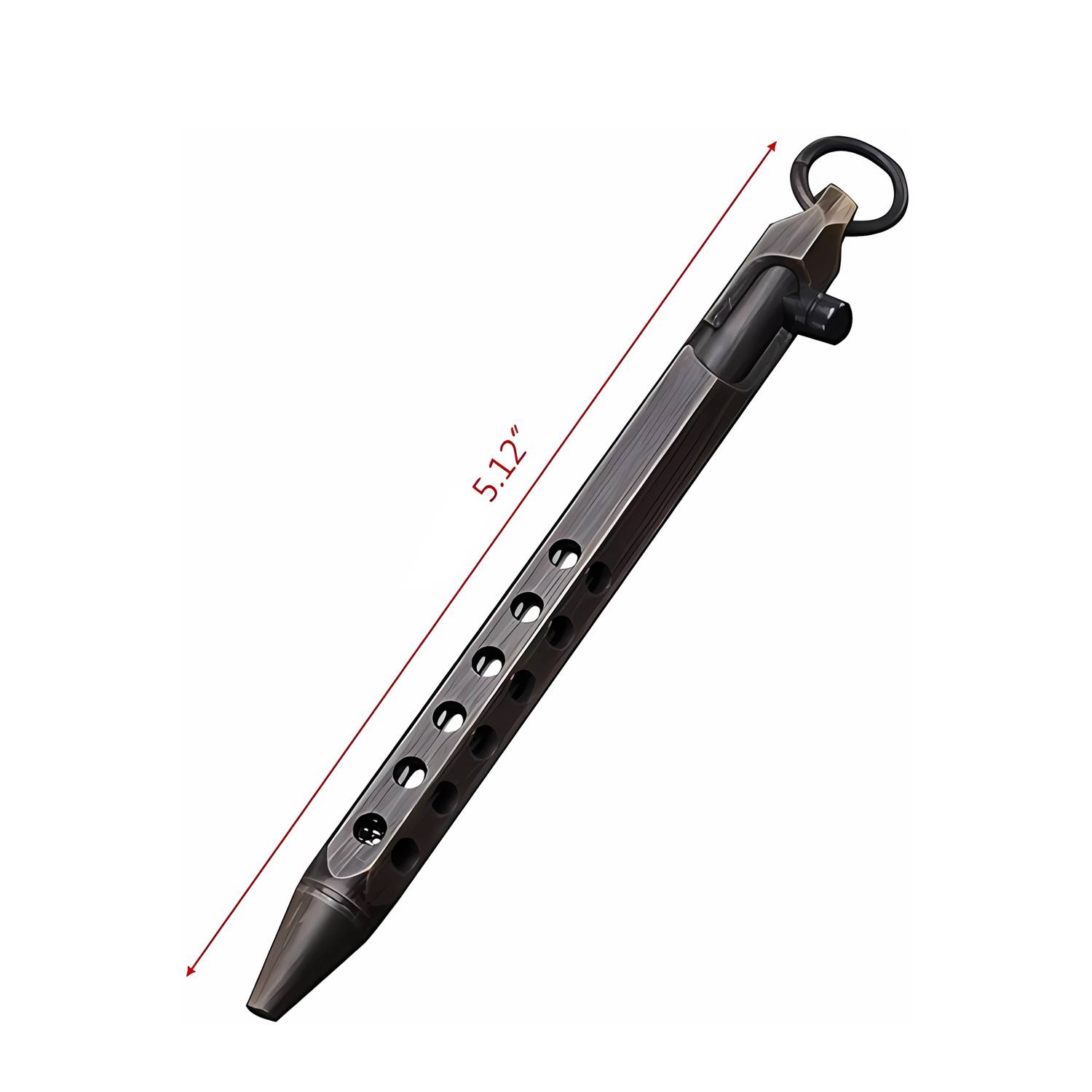 Metal Tactical Pen with Reflls and Clip 3