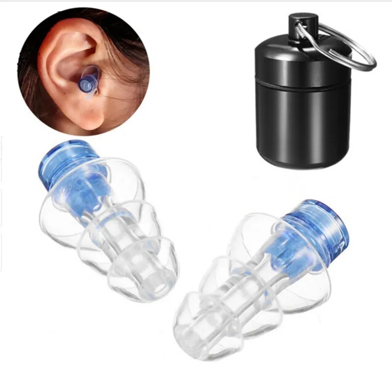 Hearing Protection Ear Plugs with Aluminium Container 2