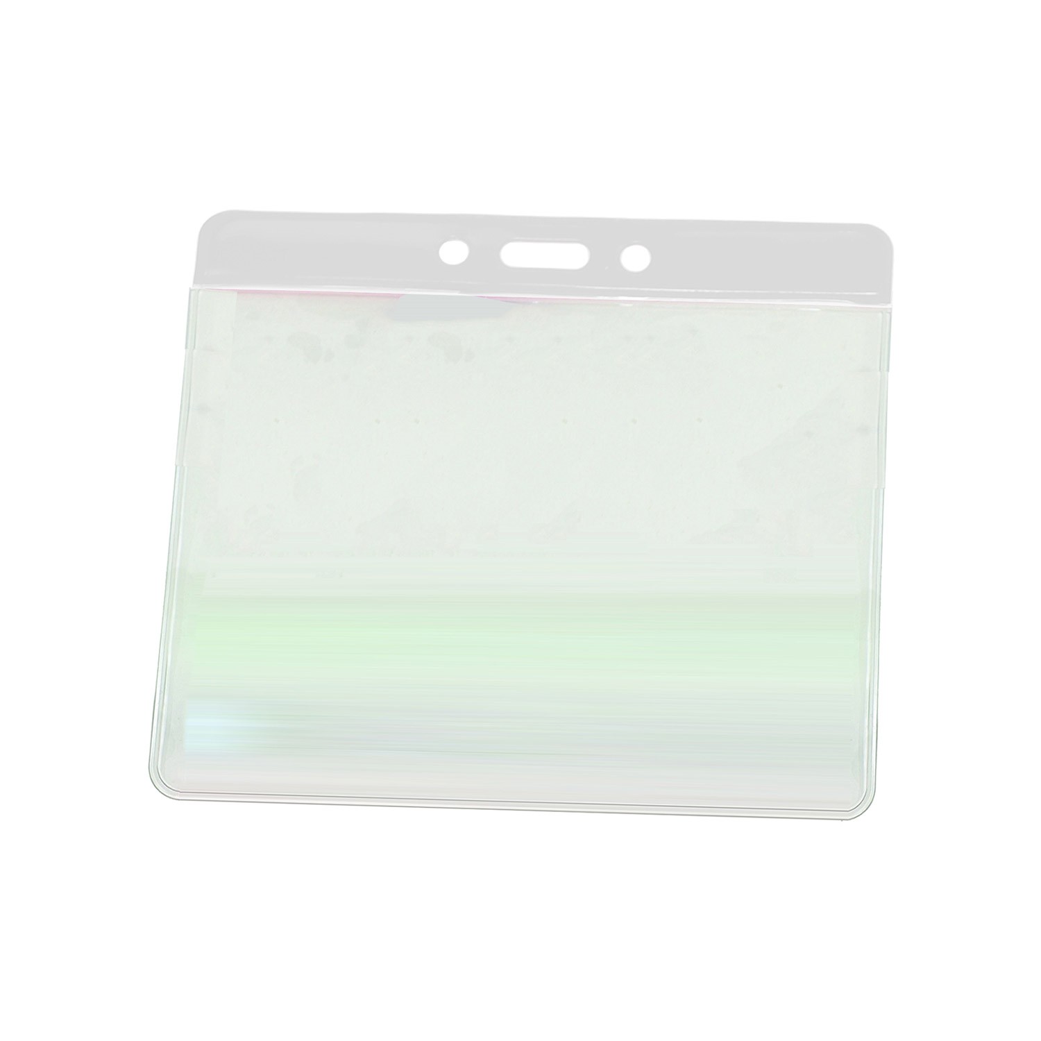 4x3" Top Color Coated Printed Badge Holder 16