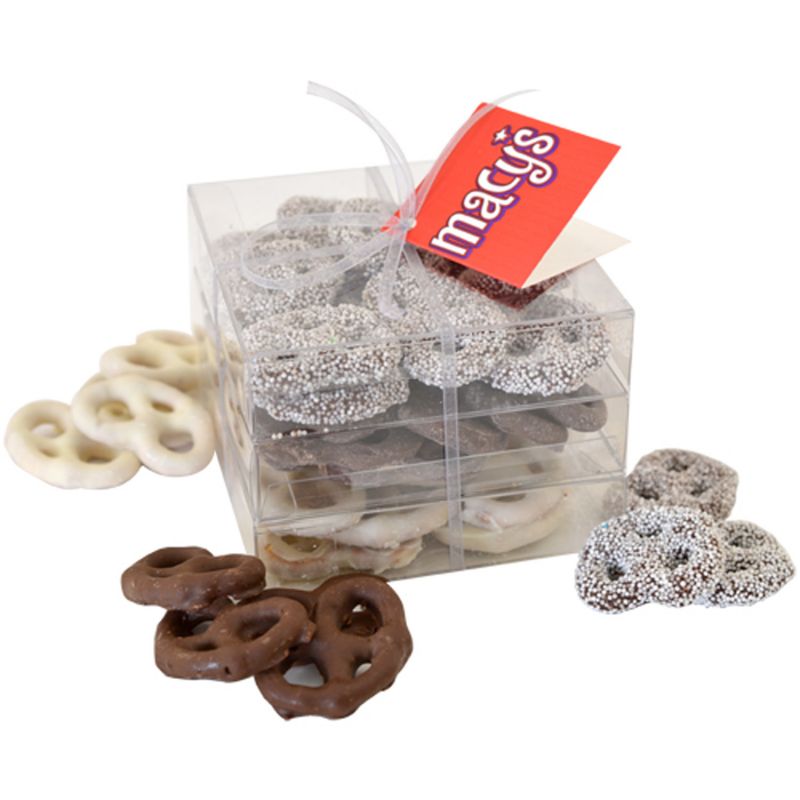 3 Way Pretzel Stack Acetate Tower 2