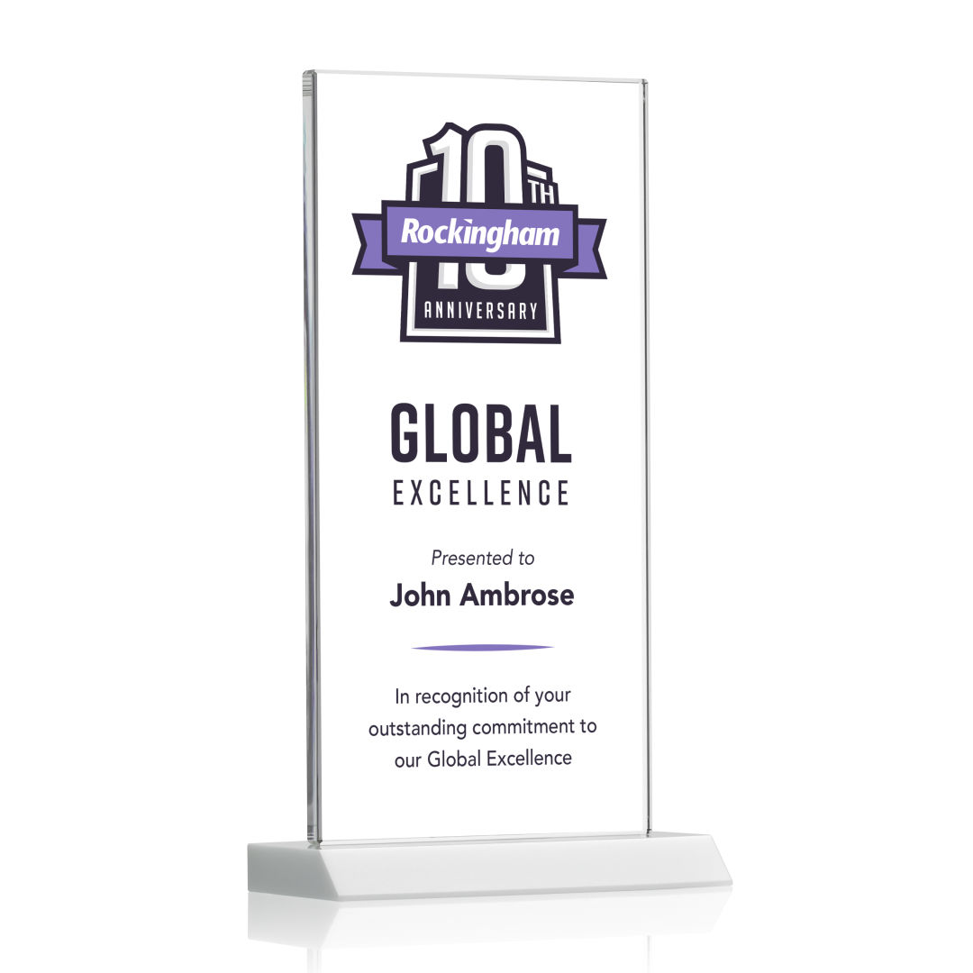 Bolton VividPrint™ Award - White 4