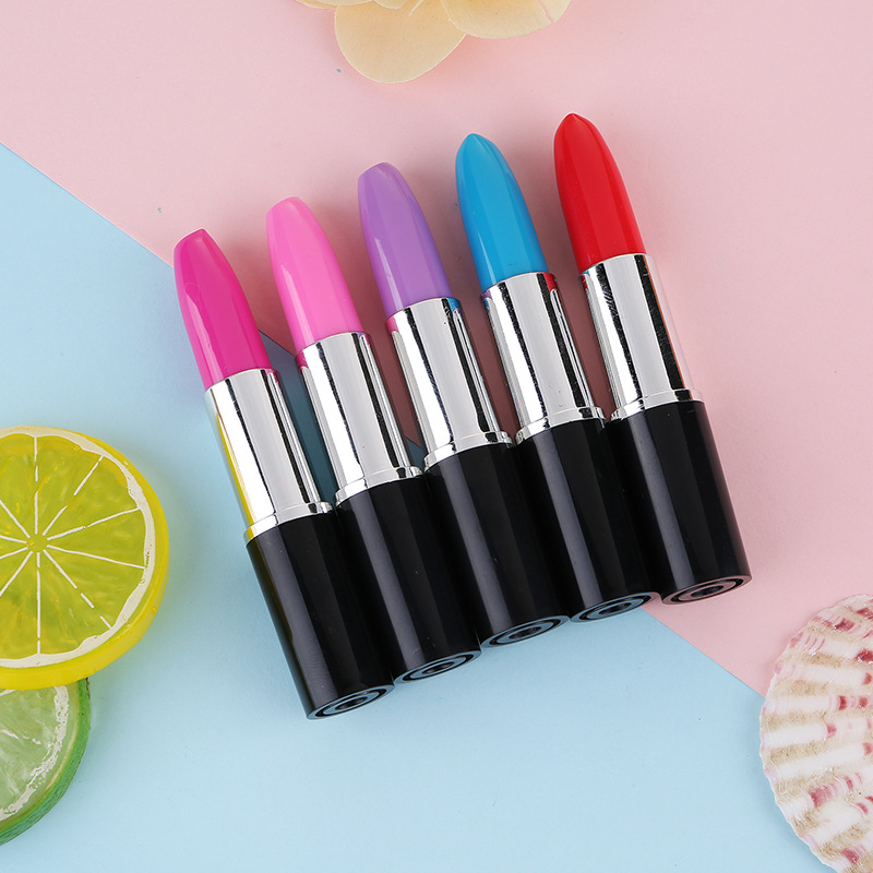 Multi-Color Lipstick Cute Writing Pens 4