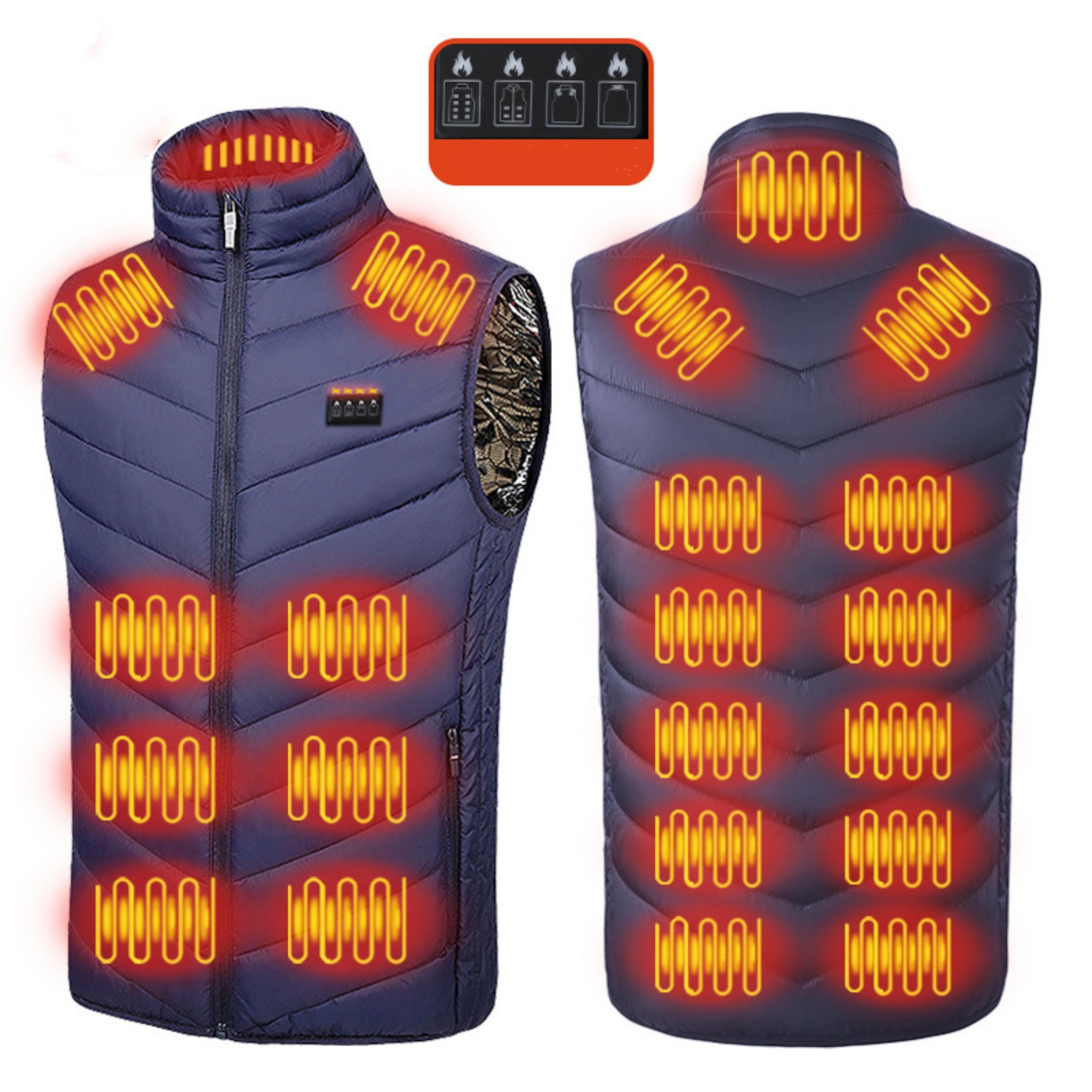 Down Heated Jacket 21 Areas 7