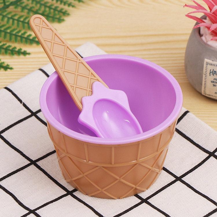 Reusable Ice Cream Bowls and Spoons 7