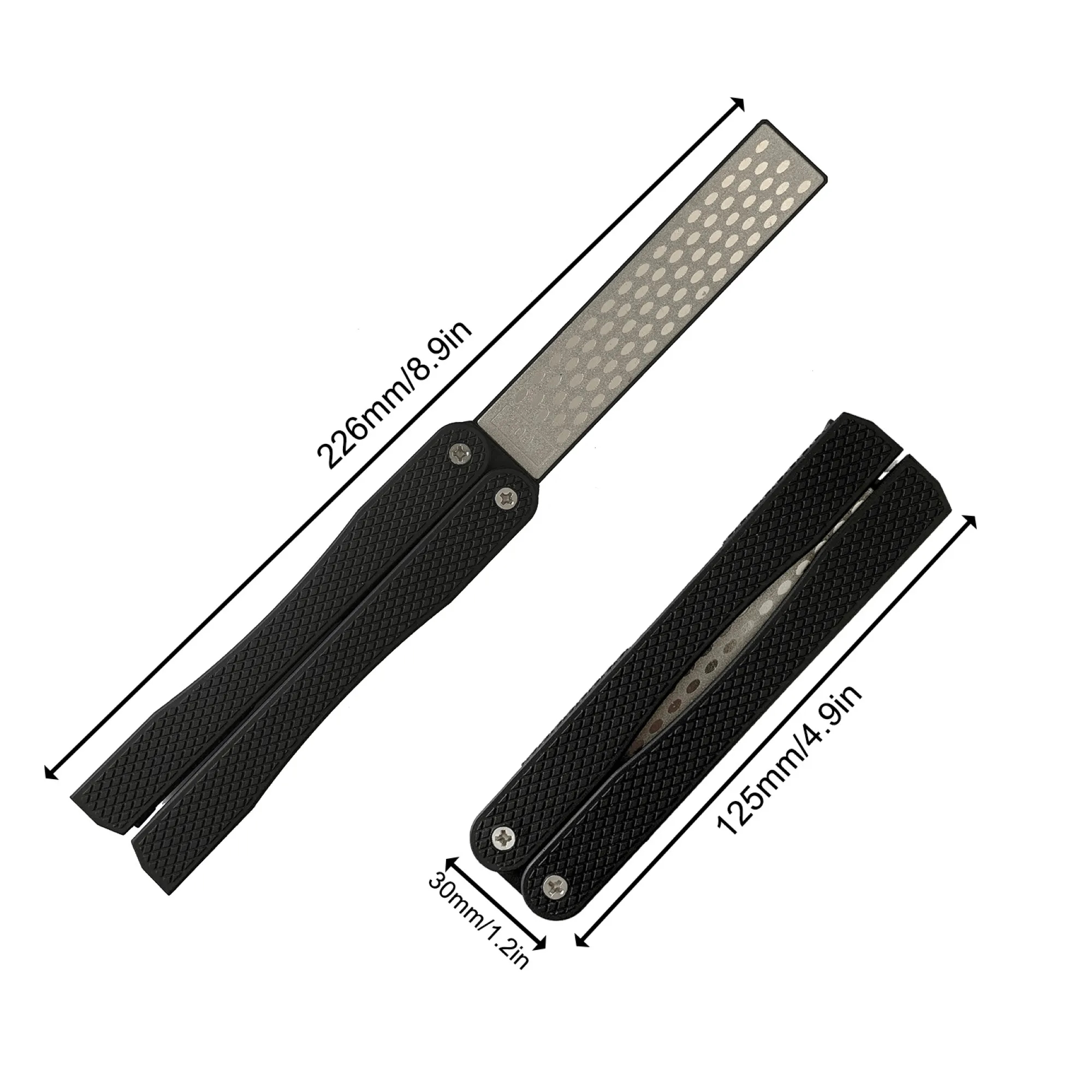Foldable Diamond Double-Sided Sharpening Stone Free Shipping 5