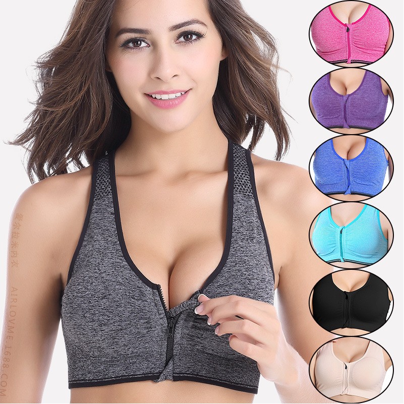 Cotton Breathable Push Up Yoga Sports Bra 3