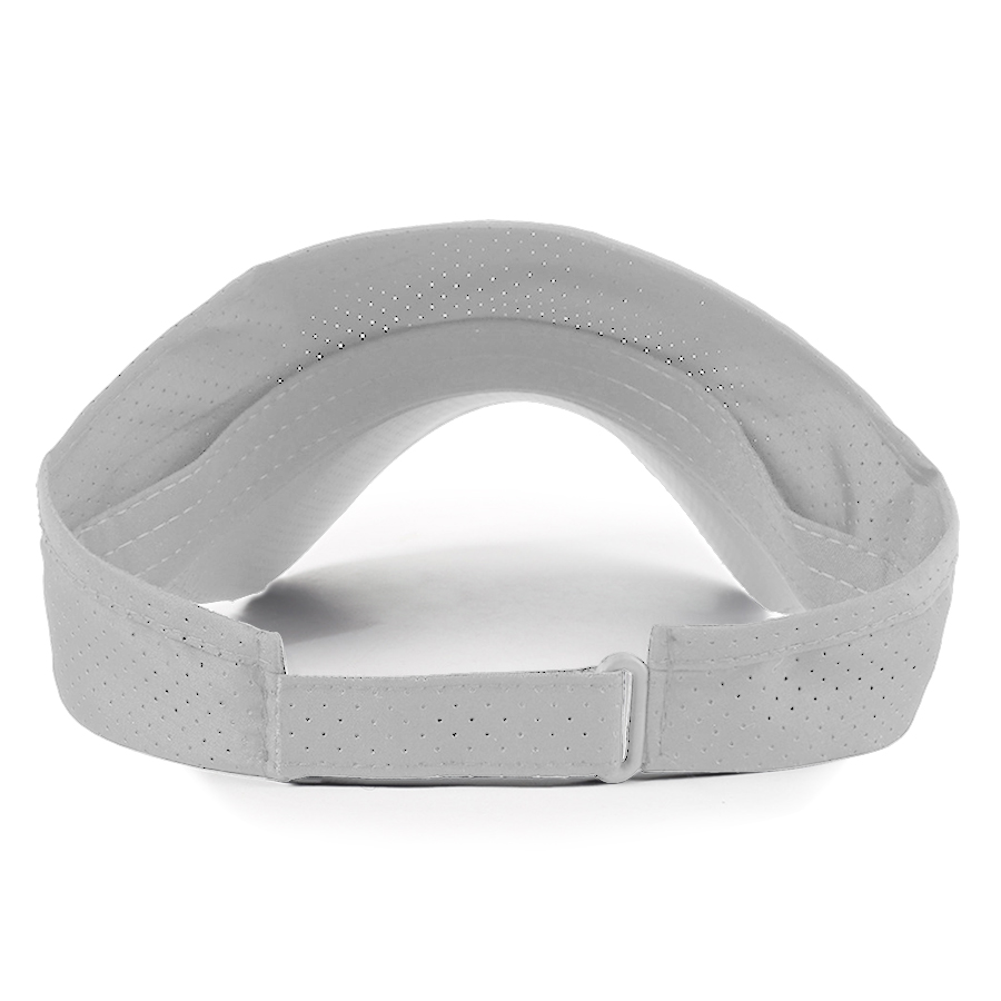 Stock Solid Color Perforated Polyester Visor 5