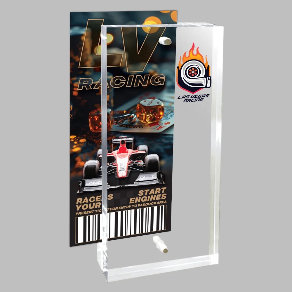 Custom UV color Acrylic Block Frames 8