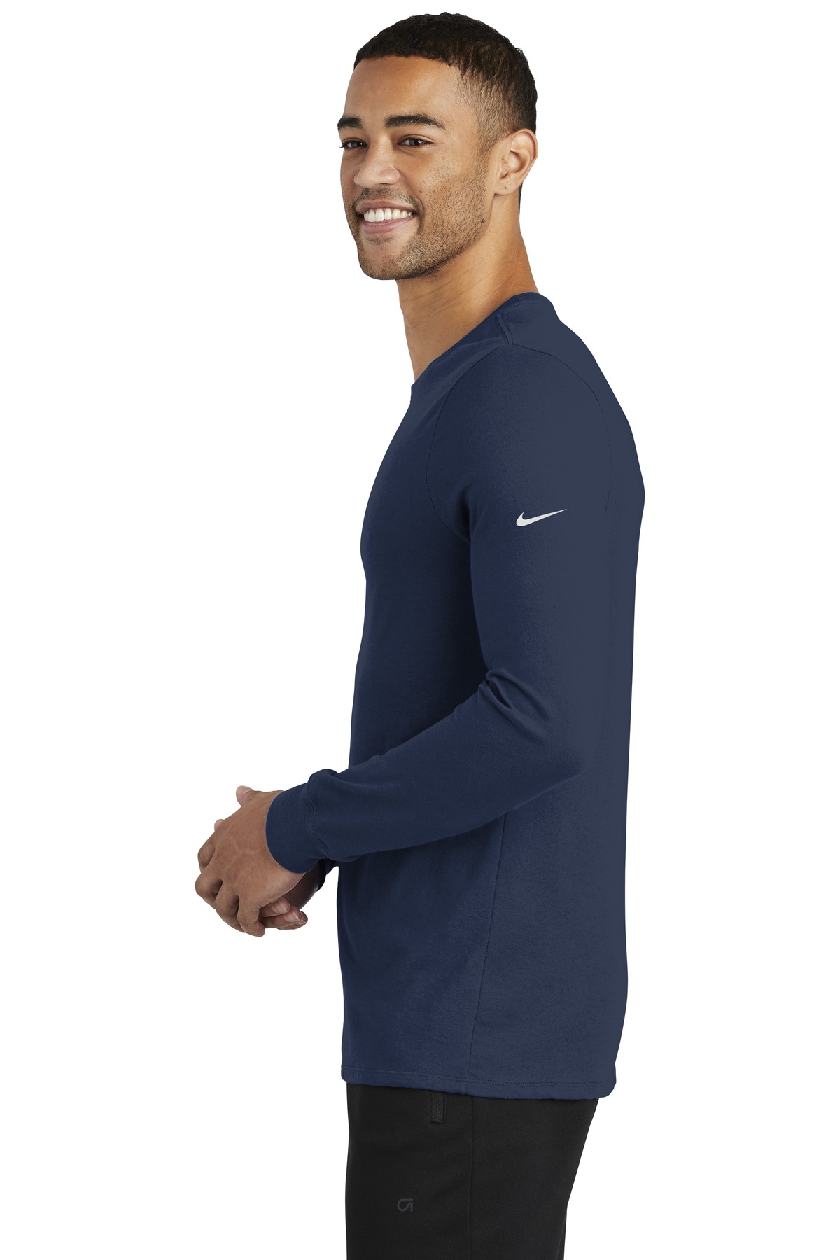 Nike® Dri-FIT Cotton/Poly Long Sleeve Tee 21