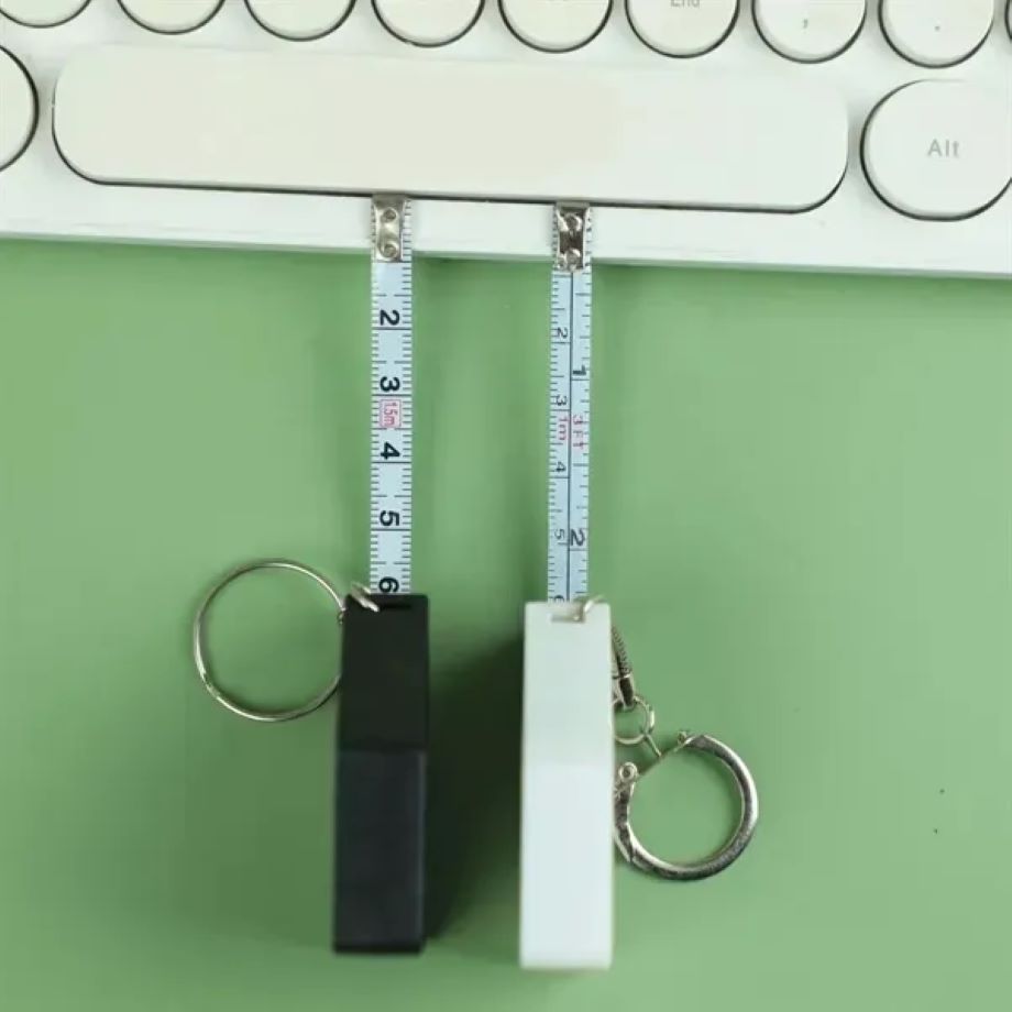 Plastic Shaped Retractable Dual Measuring Tape Ruler 3