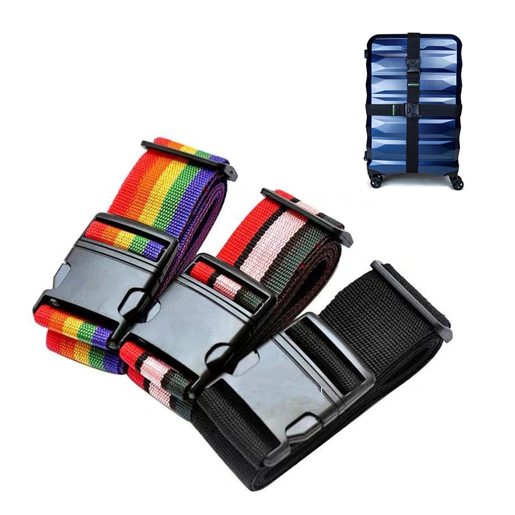 Adjustable Luggage Packing Straps Suitcase Belts for travel 2