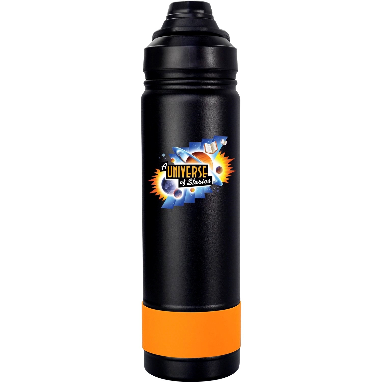 Sip Top 24 oz. Colorful Banded Bottle 12
