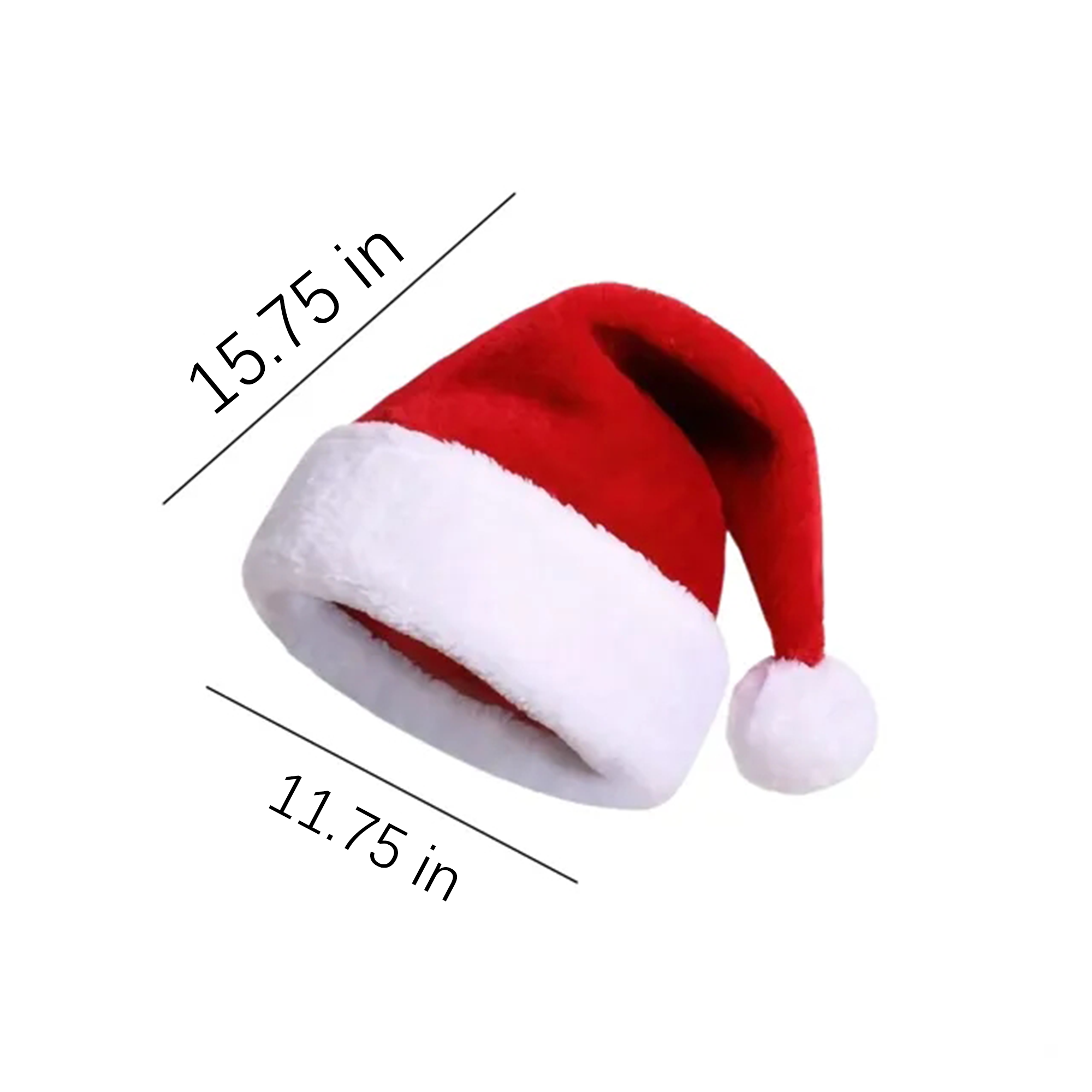 Colored Christmas Santa Headwear 3