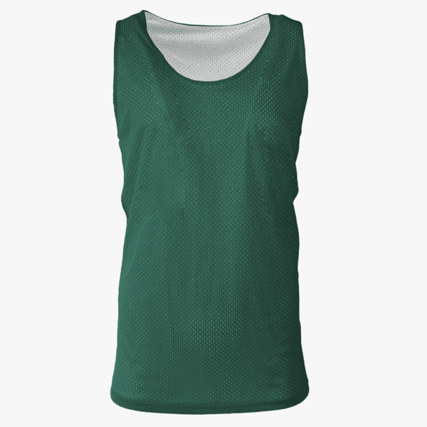 #B110 / Core Mesh Men's Reversible Tank Top (White Panels) 7