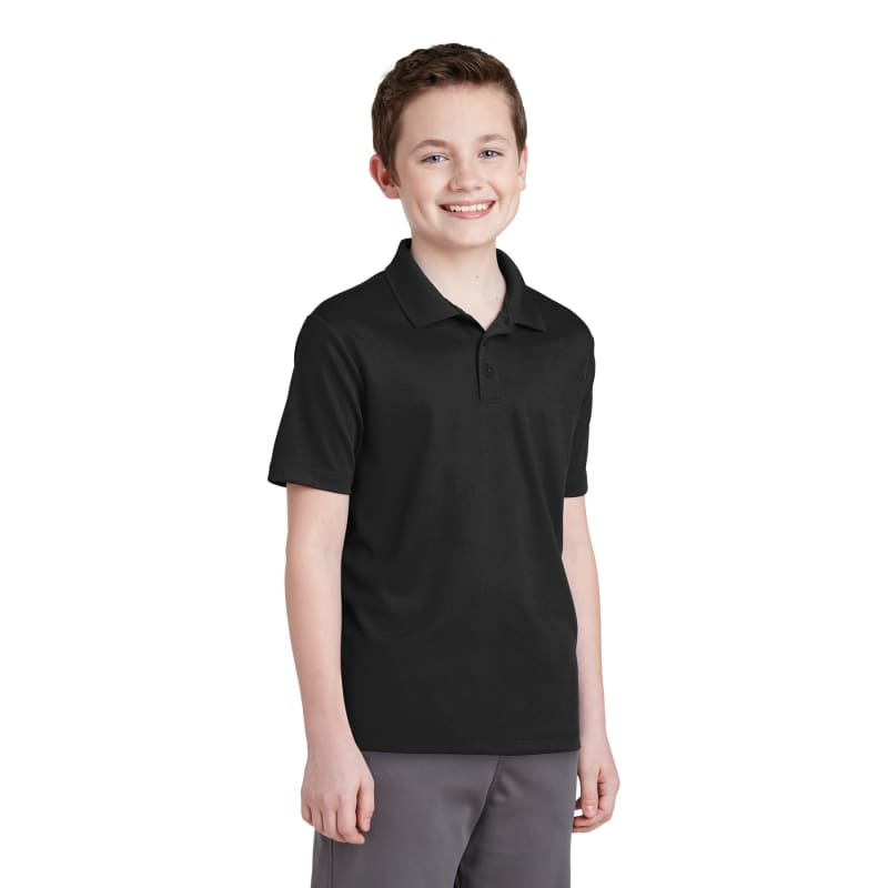 Sport-Tek Youth PosiCharge RacerMesh Polo. 23