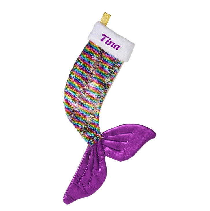 Mermaid Christmas Stockings Candy Socks 4