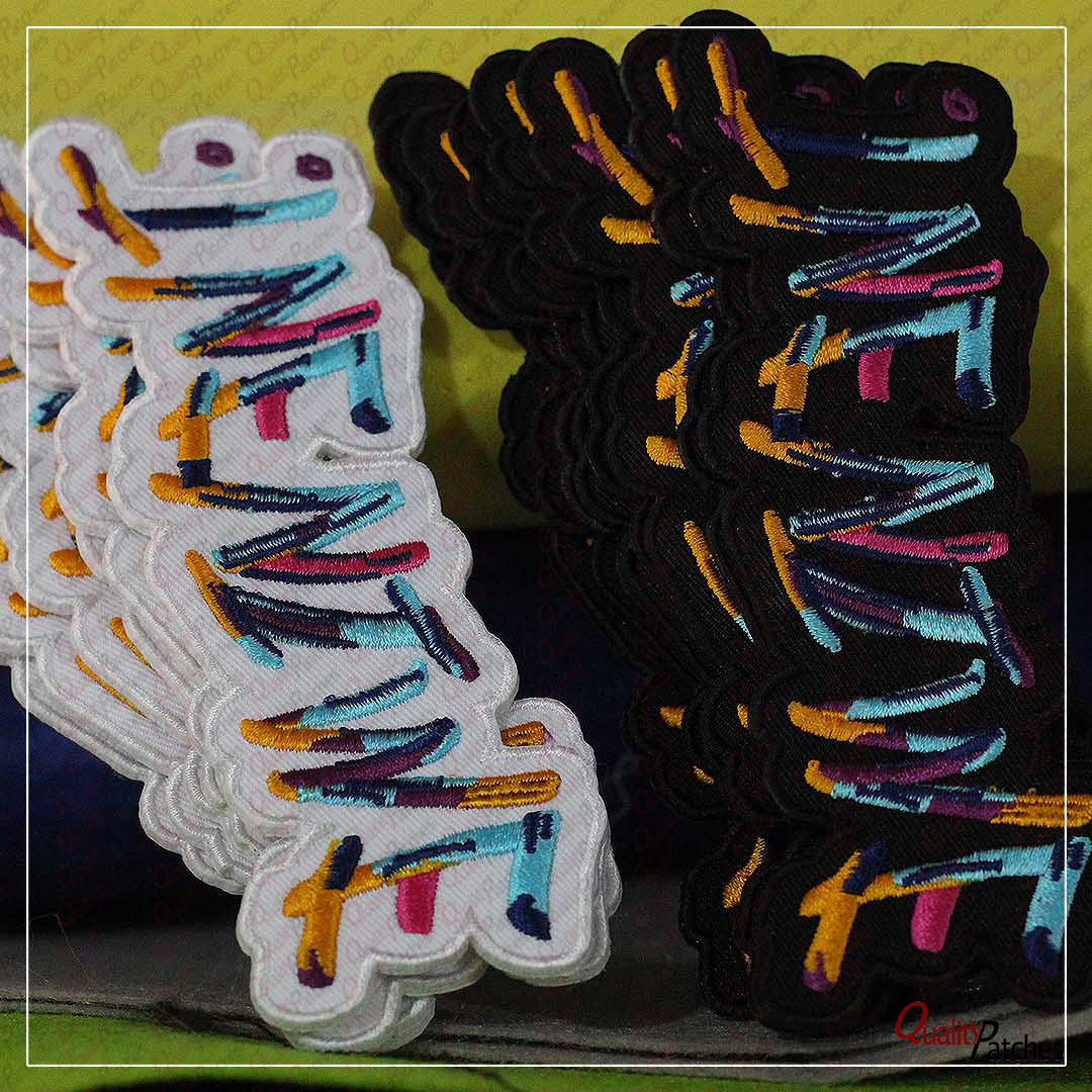 Custom Die Cut Embroidered Patches 70