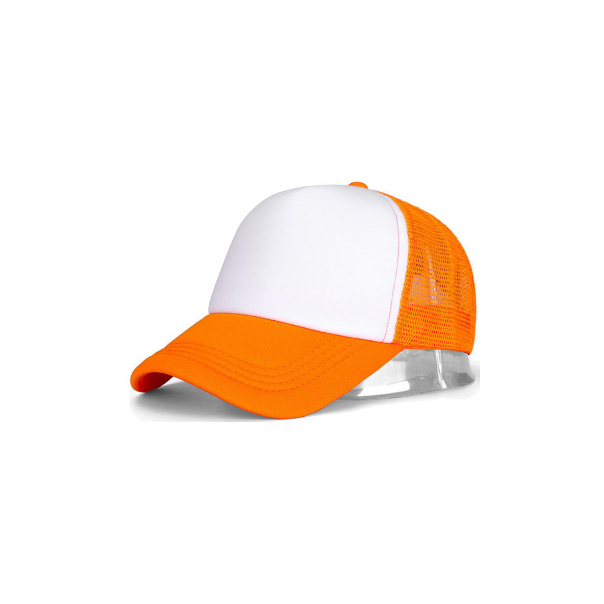 Five Panel Foam Front Trucker Cap With Mesh Back 7