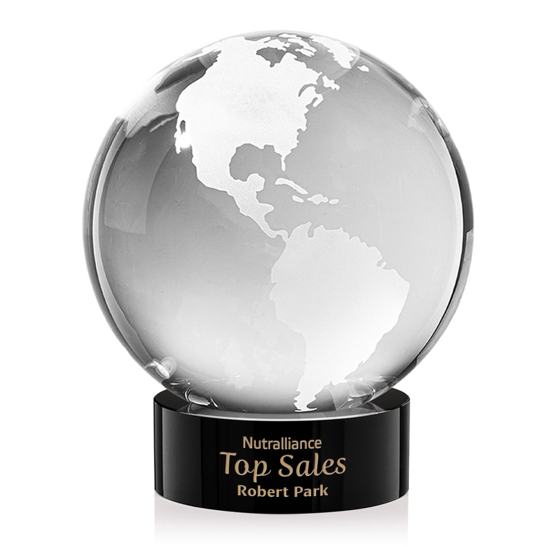 Globe Award on Stanrich Base - Black 4