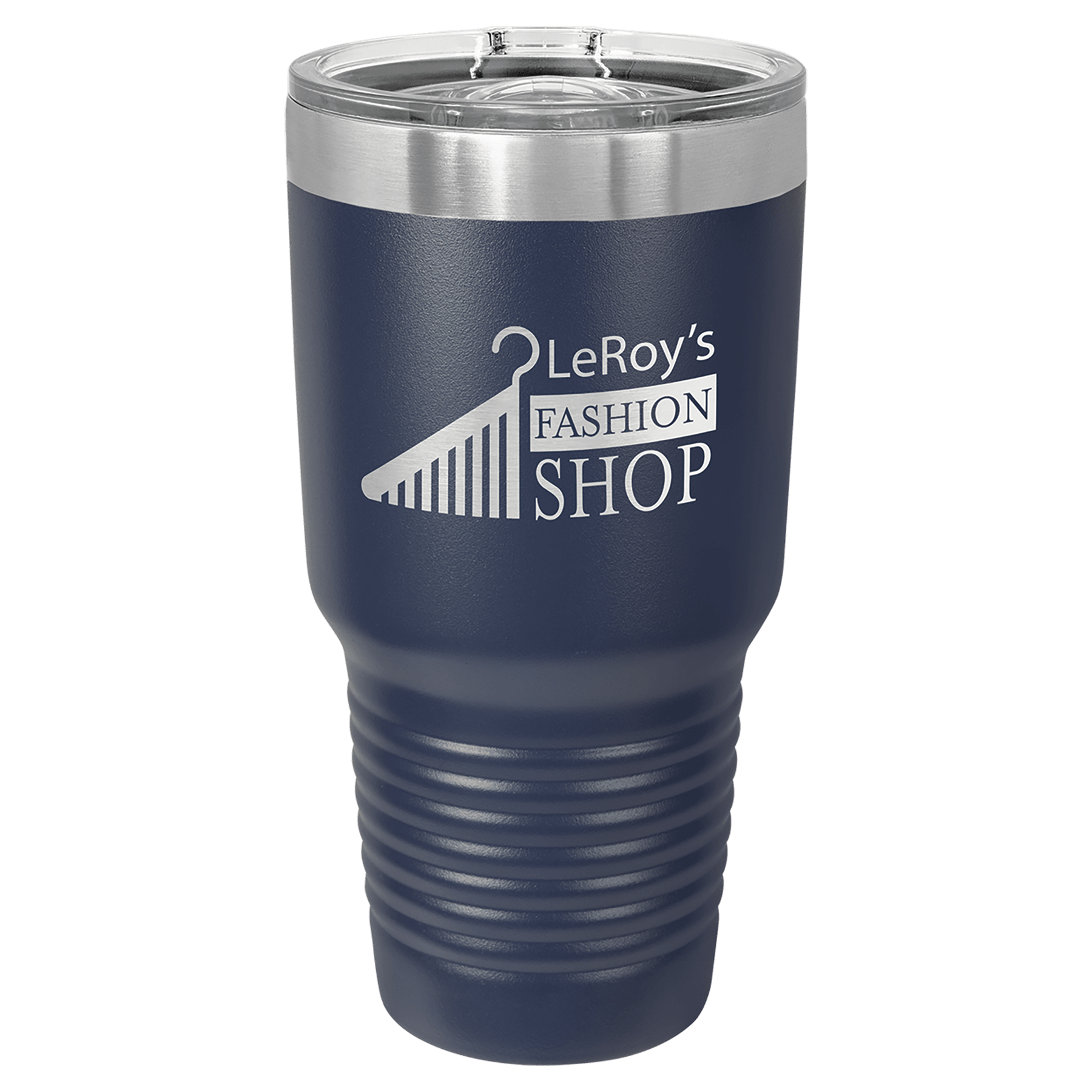 Polar Camel 30 oz. Navy Blue Insulated Ringneck Tumbler with Slider Lid 2