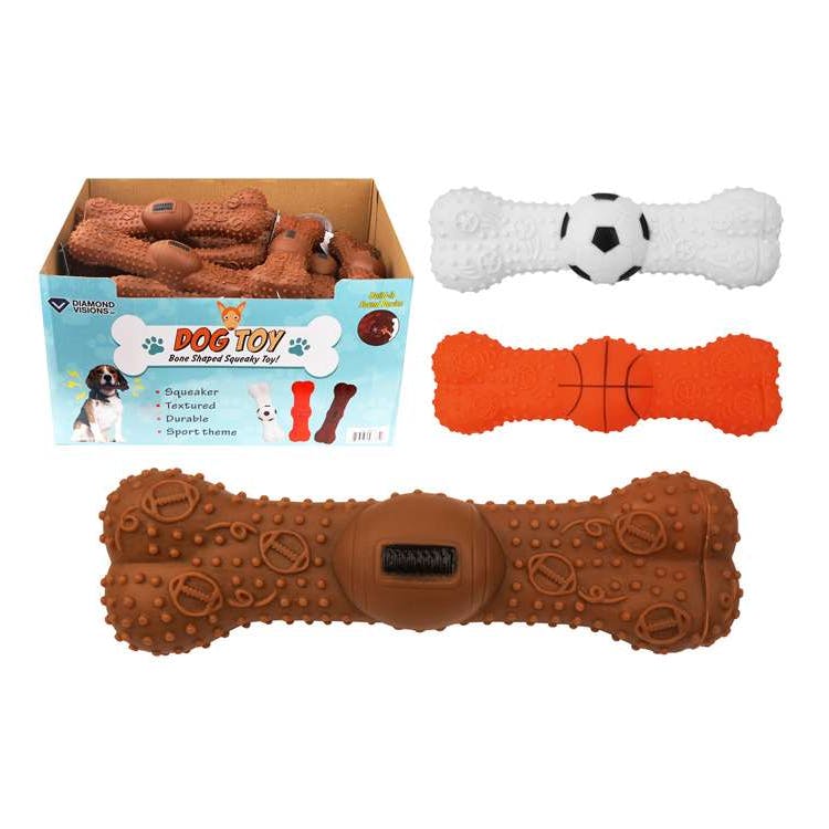 Squeaky Sport Dog Toys - Assorted 1