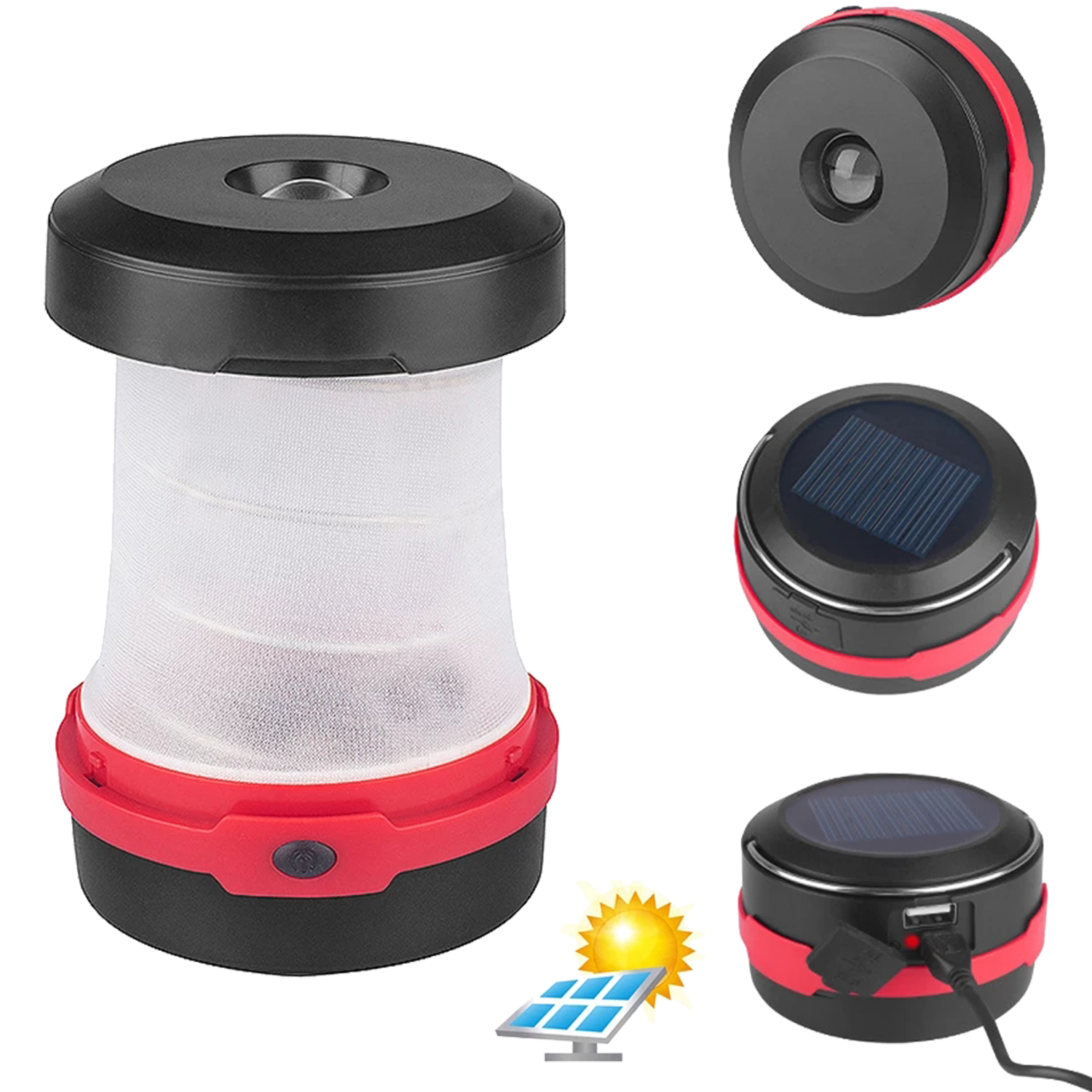 Retractable Solar Camping Light 4