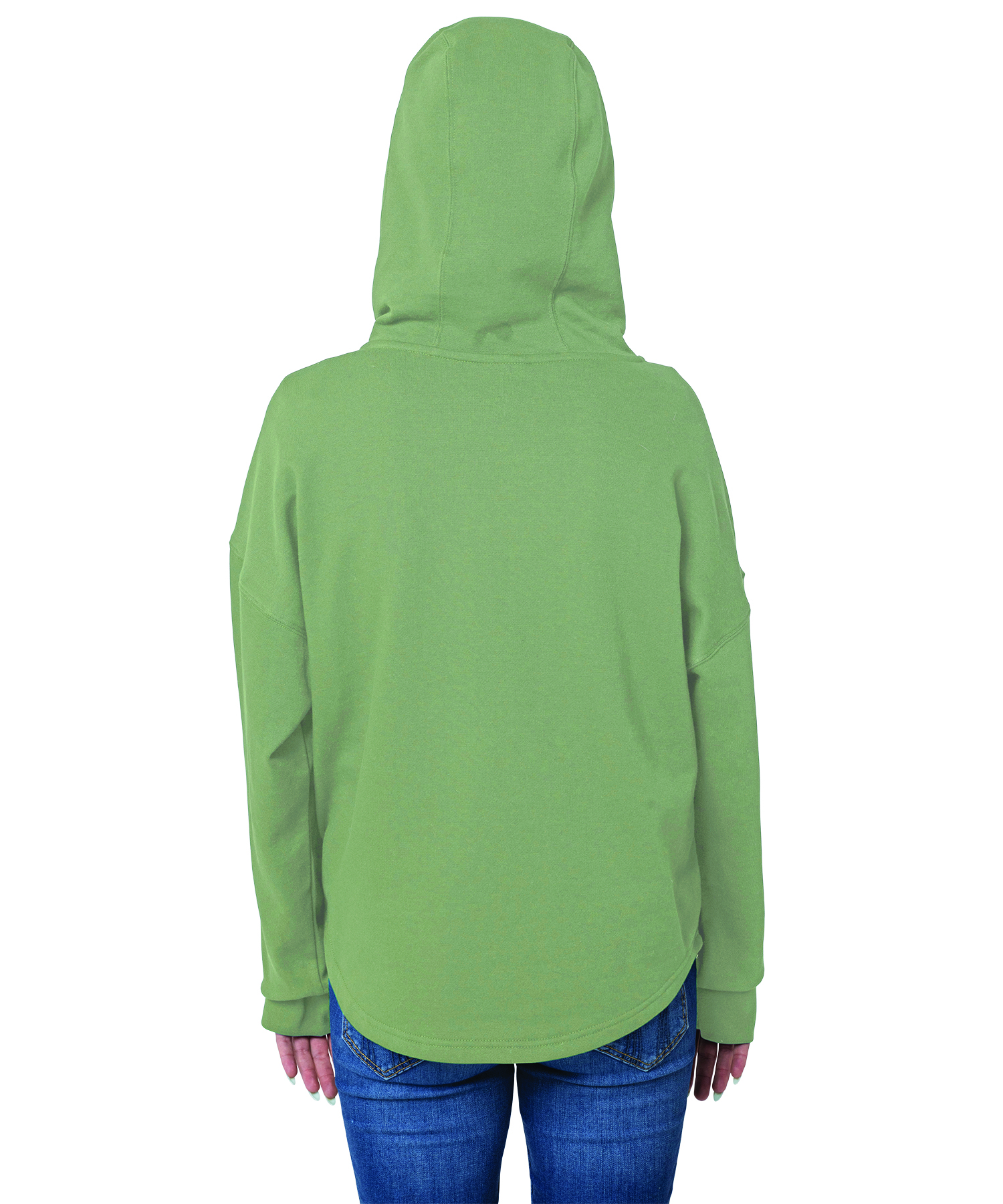 Women's Willow Scallop Hem Hoodie 112