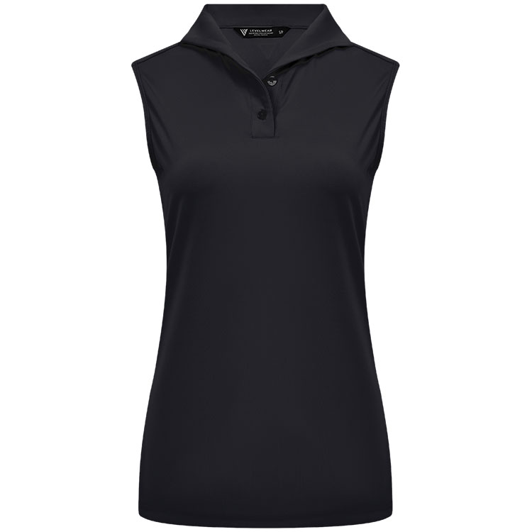Levelwear Ladies Treasure Sleeveless Polo 4